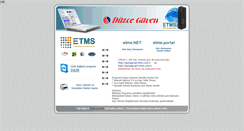 Desktop Screenshot of duzceguven.etms.com.tr